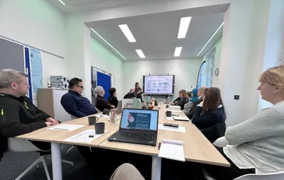 Raum des Transferorts in Wittenberge